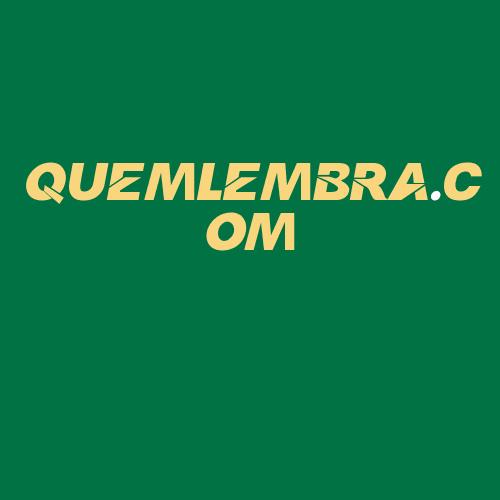 Logo da QUEMLEMBRA